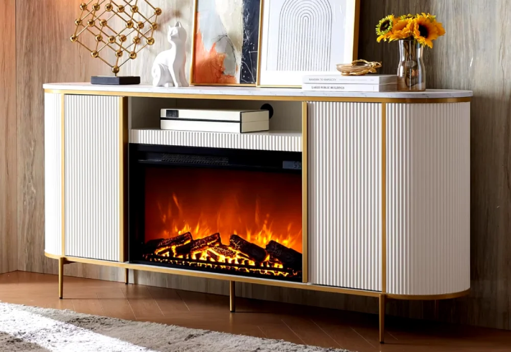 electric fire logs for fireplace