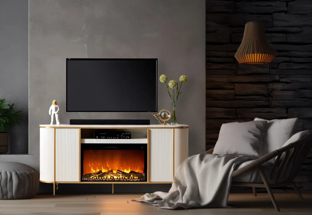 real flame electric fireplace