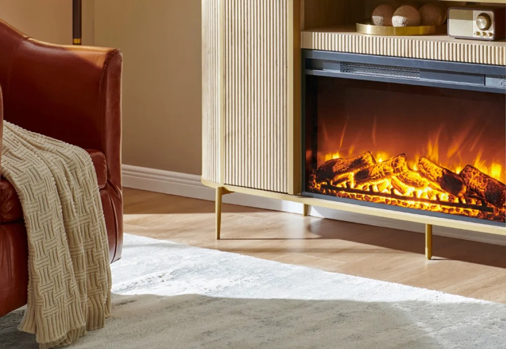 real flame electric fireplace