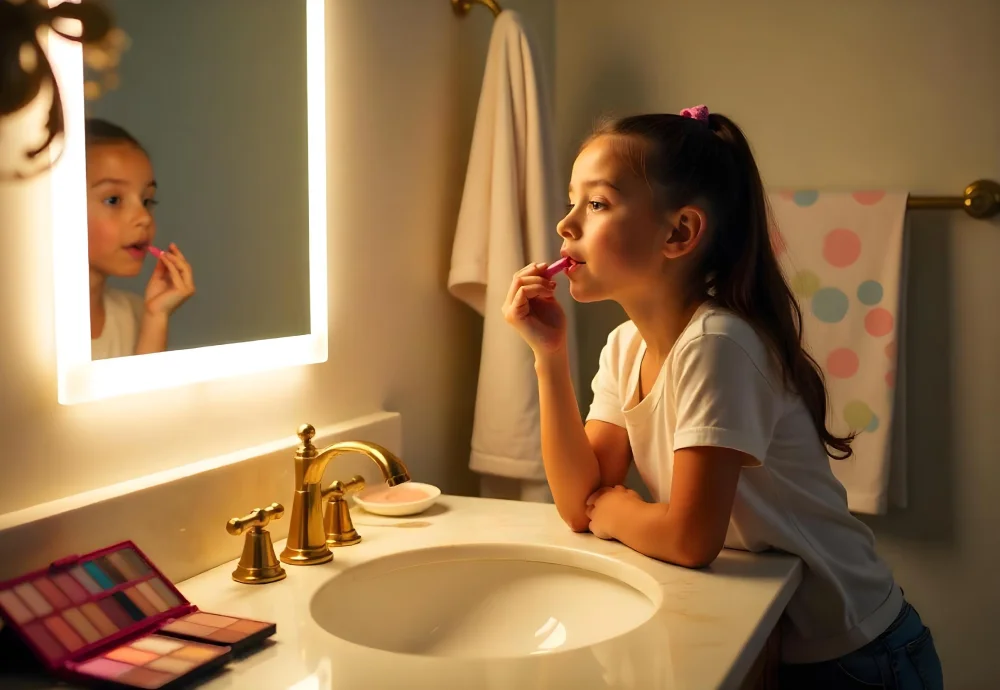 wall mounted vanity mirror