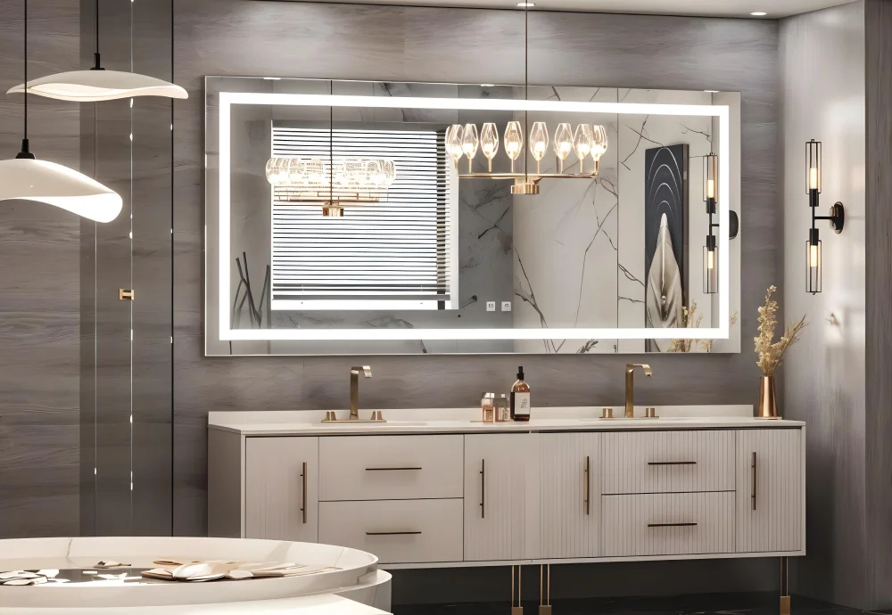 big vanity mirror with lights