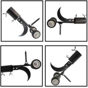 weed puller in 4 different views